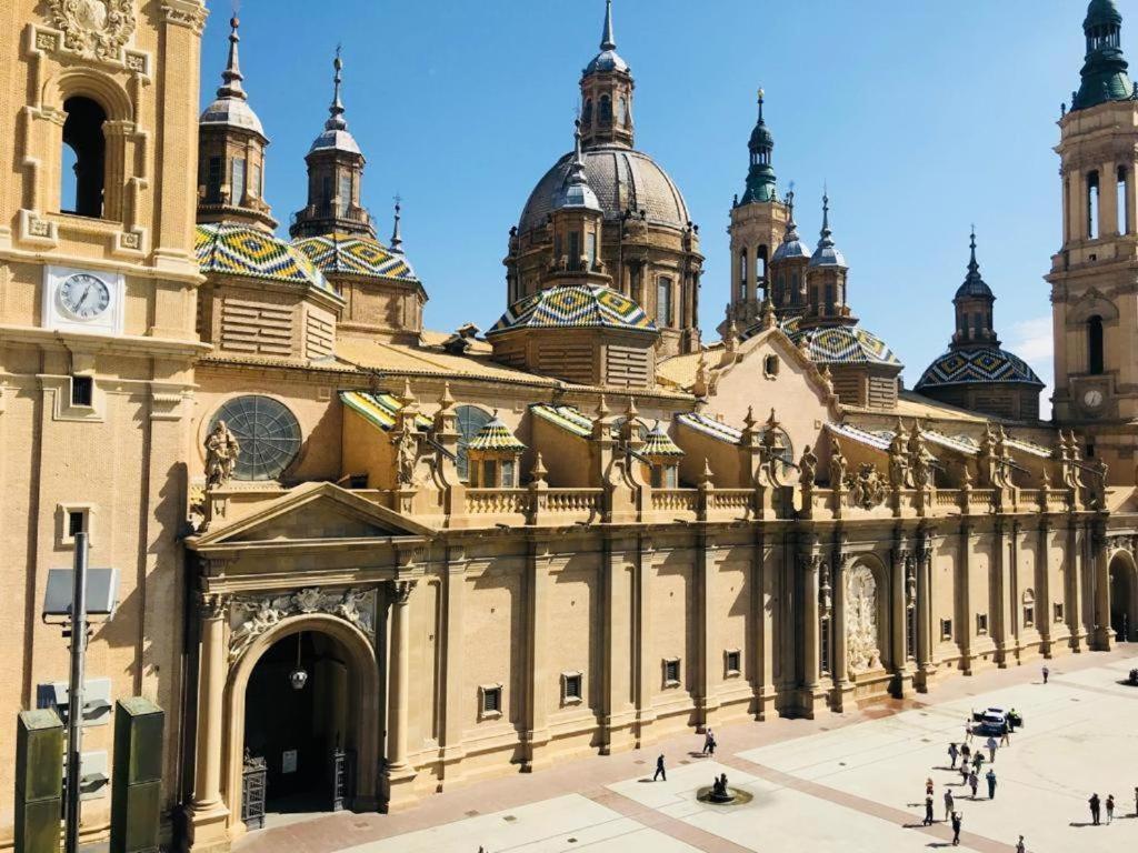 شقة Vtz El Balcon A La Basilica I - Vistas Inmejorables A La Basilica Del Pilar! سرقسطة المظهر الخارجي الصورة