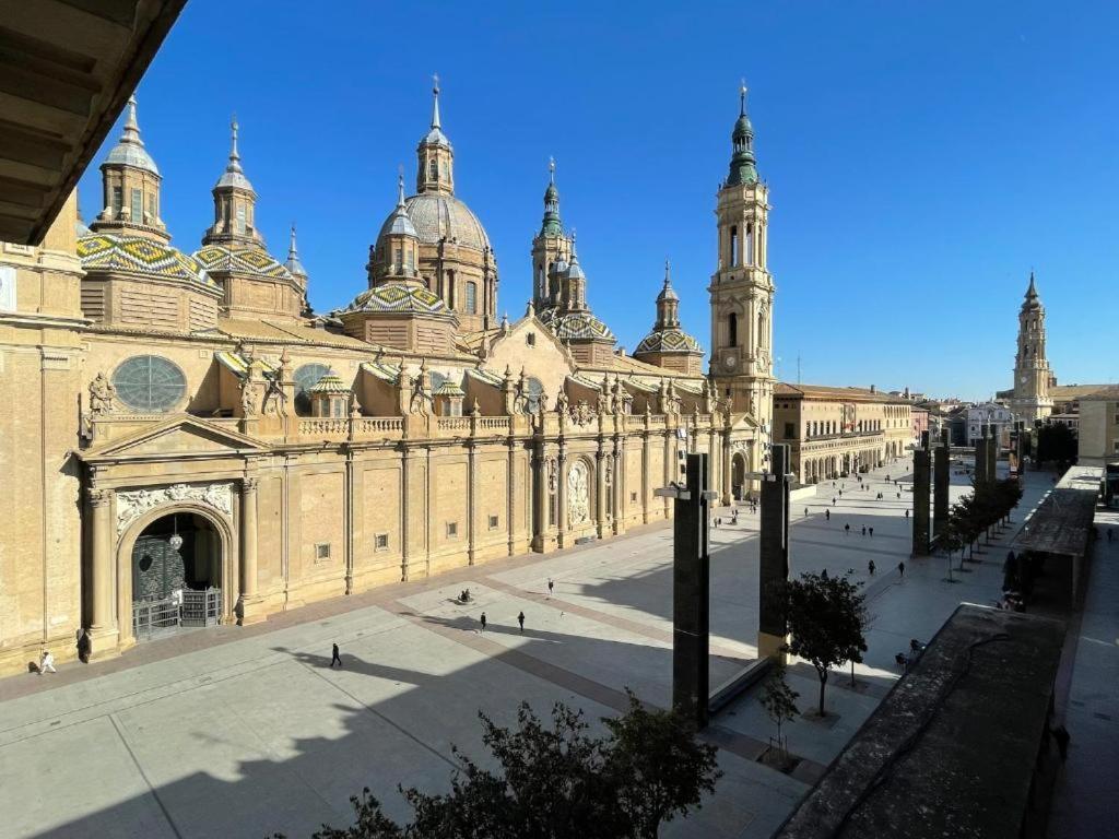 شقة Vtz El Balcon A La Basilica I - Vistas Inmejorables A La Basilica Del Pilar! سرقسطة المظهر الخارجي الصورة
